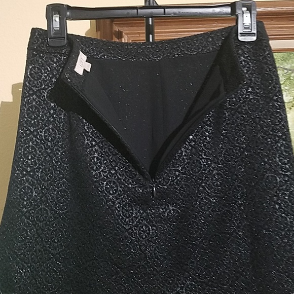 Loft black skirt with light shimmer C29 - Picture 6 of 6